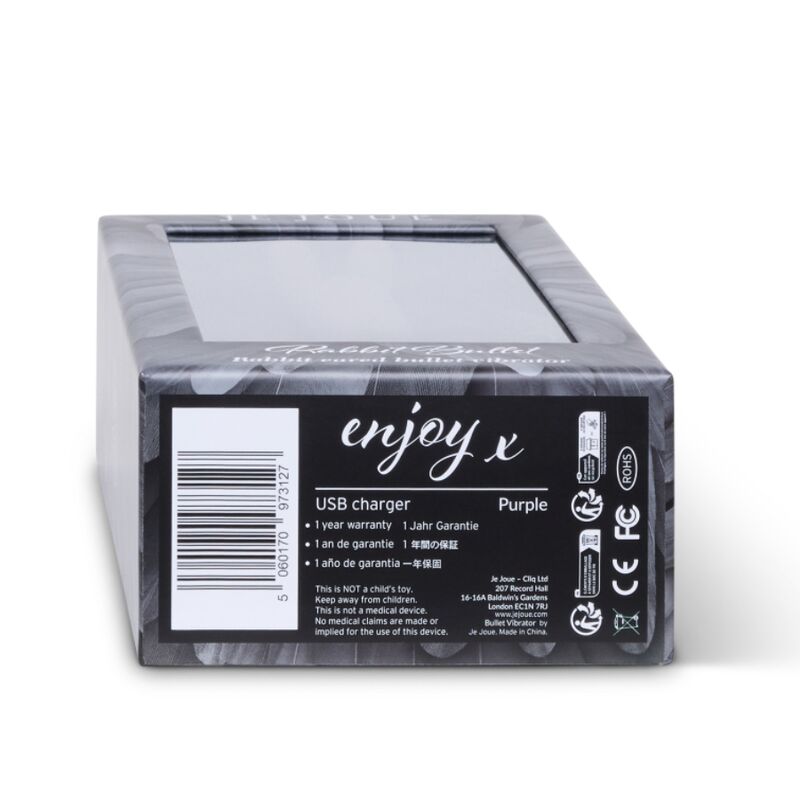 JE JOUE - VIBRANT BALL RABBIT PURPLE