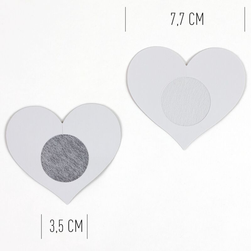 SECRET PLAY - WOW BOOBS! NIPPLE COVERS WITH HEART MOTIF