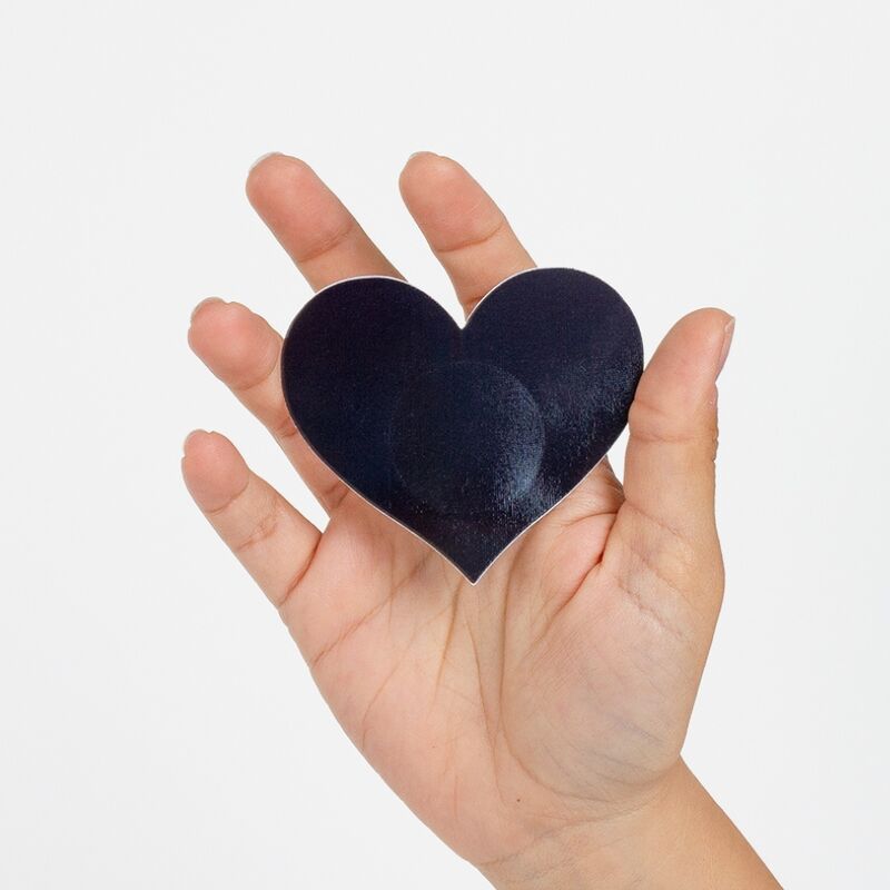 SECRET PLAY - WOW BOOBS! NIPPLE COVERS WITH HEART MOTIF