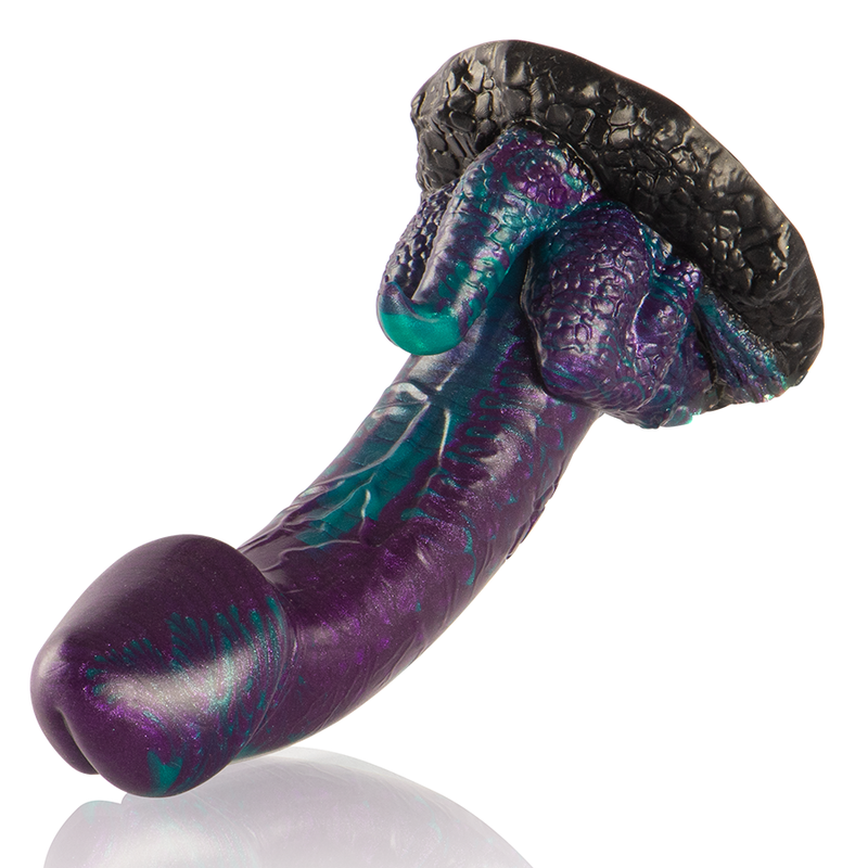 EPIC - BASILISK DILDO DOUBLE SCALMED PLEASURE, SMALL SIZE