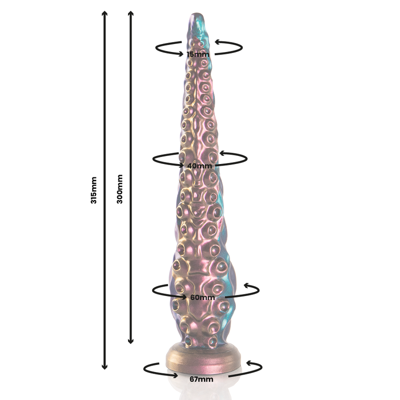 EPIC - CHARYBDI'S FINE TENTACLE DILDO, LARGE SIZE