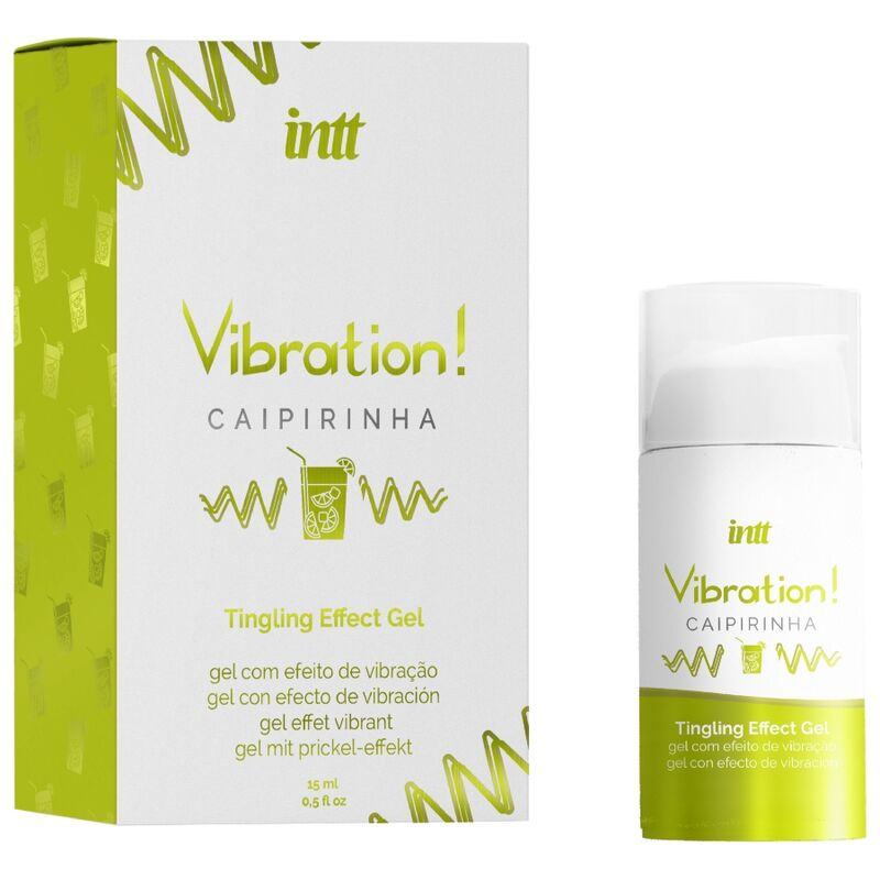 INTT - POWERFUL INTIMATIMULANS CAIPIRINHA LIQUID VIBRATOR GEL 15 ML