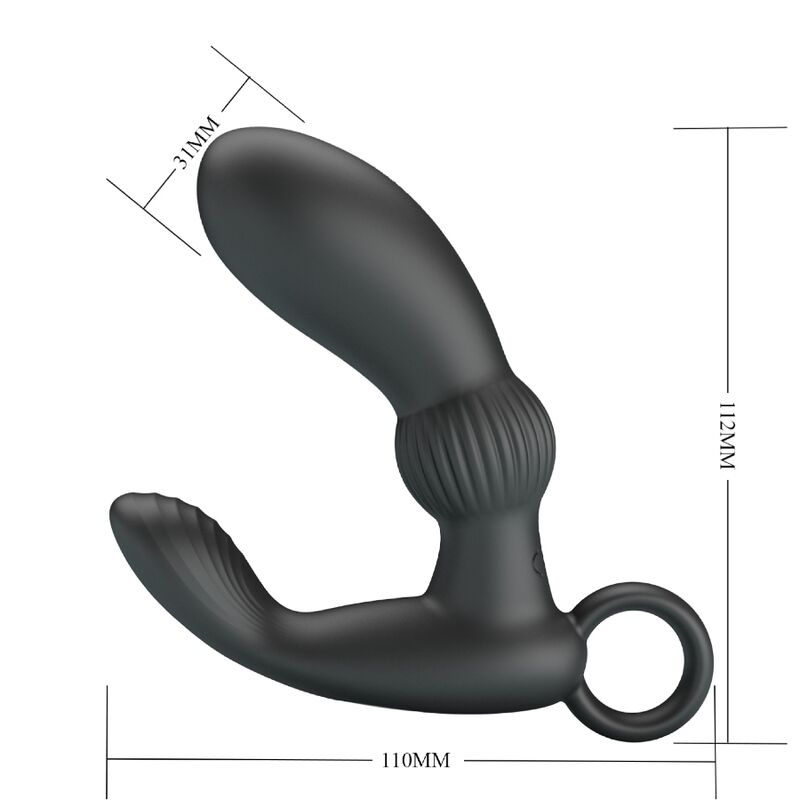 PRETTY LOVE - CAYLA ANALVIBRATOR MASSAGER BLACK