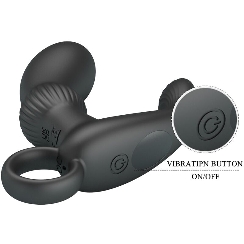 PRETTY LOVE - CAYLA ANALVIBRATOR MASSAGER BLACK