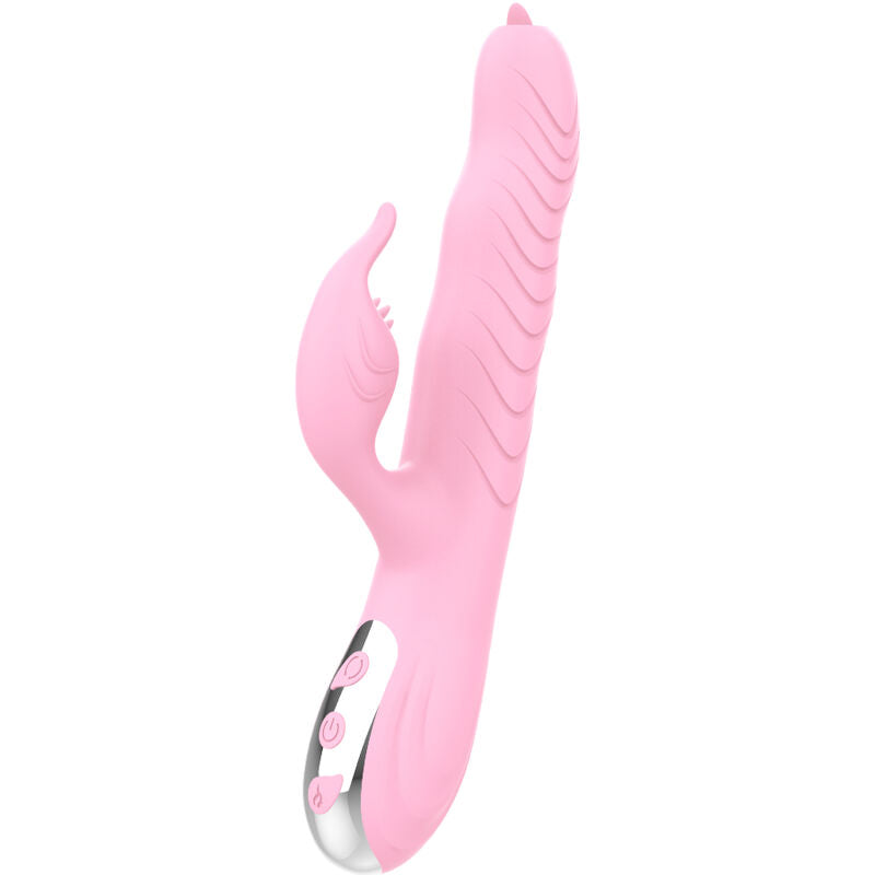 ARMONY - MARCIA VIBRATOR &amp; PUSHING DOUBLE TONGUE WARMING EFFECT PINK
