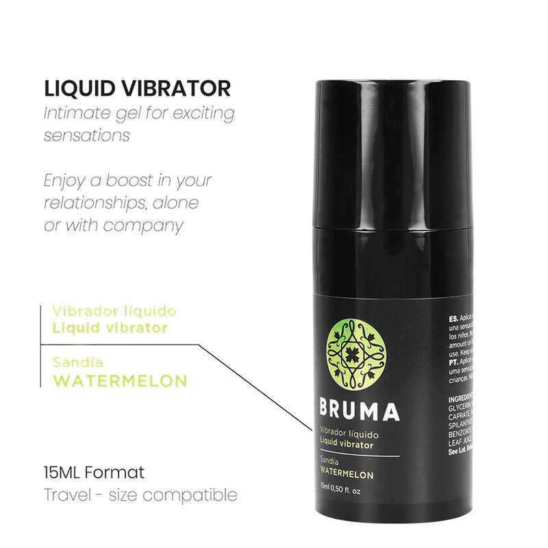 BRUMA - LIQUID VIBRATOR ULTRA SLIMMING WATERMELON 15 ML