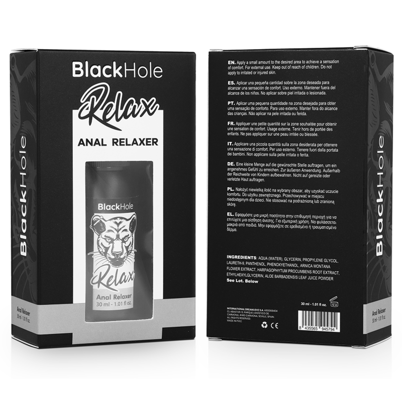 BLACK HOLE - ANAL RELAXATION SPRAY EXPLORER 30 ML