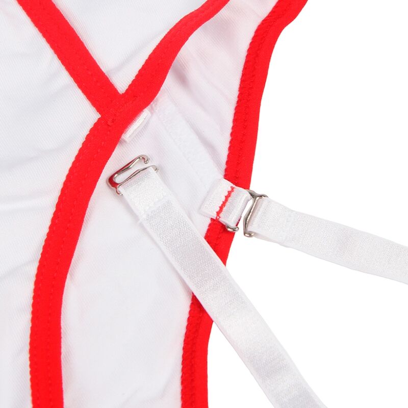 SUBBLIME - SEXY KRANKENSCHWESTER KOSTÜM MIT TEDDY L/XL