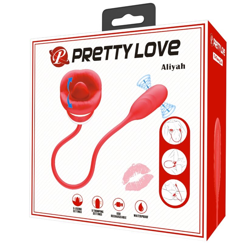 PRETTY LOVE - ALAYAH MASTURBATOR WITH RED MOUTH