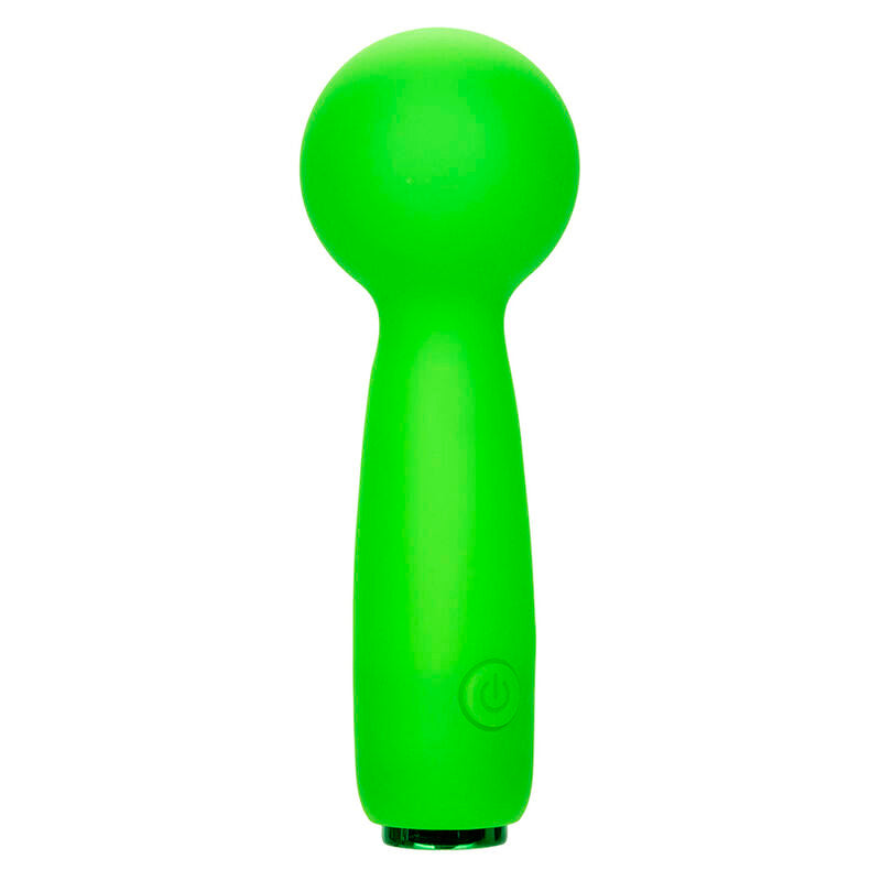 CALEXOTICS - NEON VIBES THE BUBBLY VIBE MINI-MASSAGER 10 VIBRATIONS GREEN