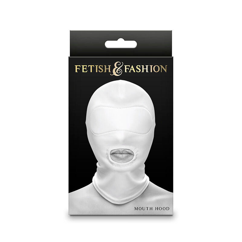 NS NOVELTIES - FETISH & FASHION MUNDHAUBE NYLON WEISS