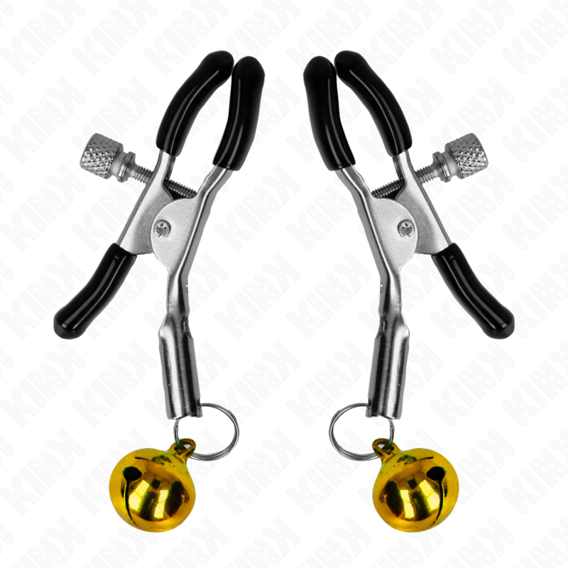 KINK - GOLDEN SINGLE BELL NIPPLE CLAMP 6 CM