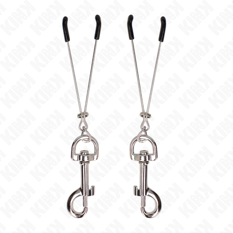 KINK - THIN HOOK NIPPLE CLIP SILVER 7 CM