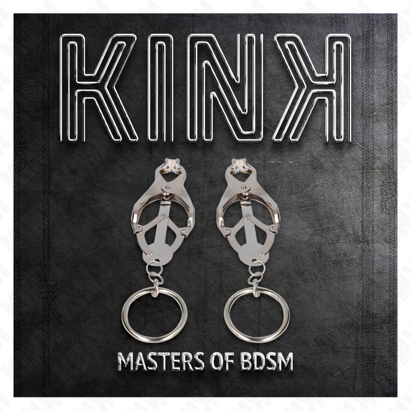 KINK - O-RING JAPANESE CLOVER NIPPLE CLABS SILVER