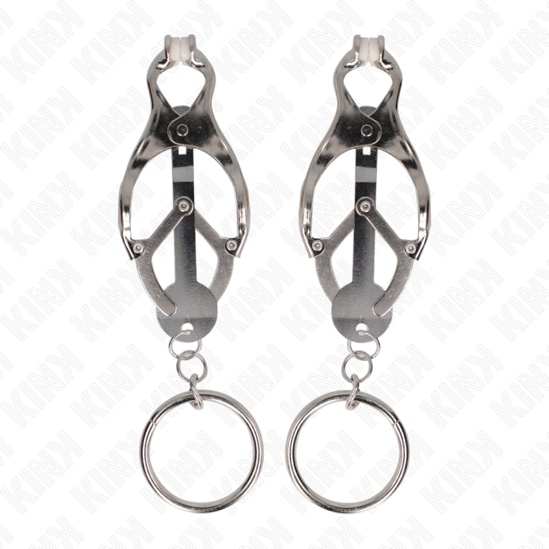 KINK - O-RING JAPANESE CLOVER NIPPLE CLABS SILVER