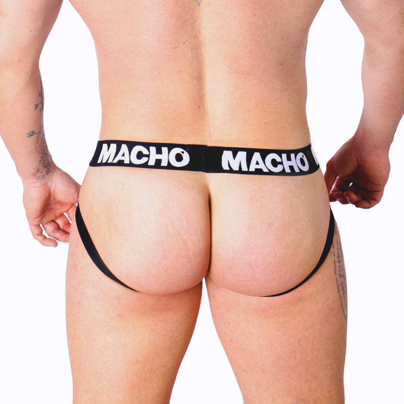 MACHO - MX26X1 JOCK GRID WHITE XL