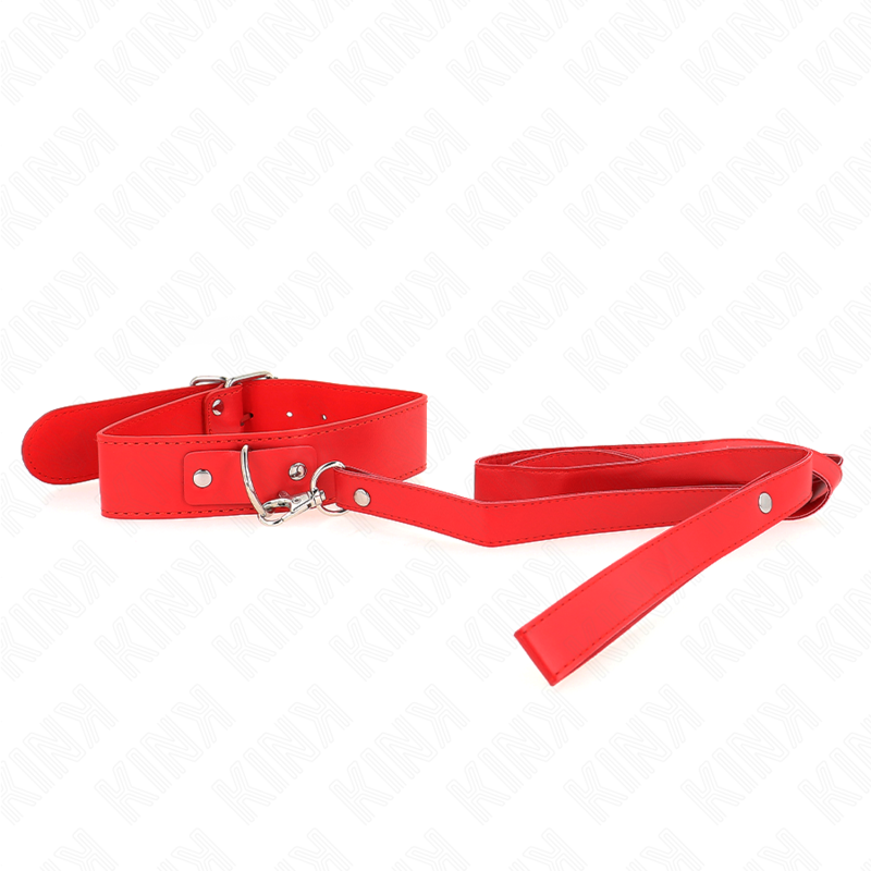 KINK - NECKLACE WITH BELT 116 CM ROJO BELT ADJUSTABLE 32-50 CM X 8 CM
