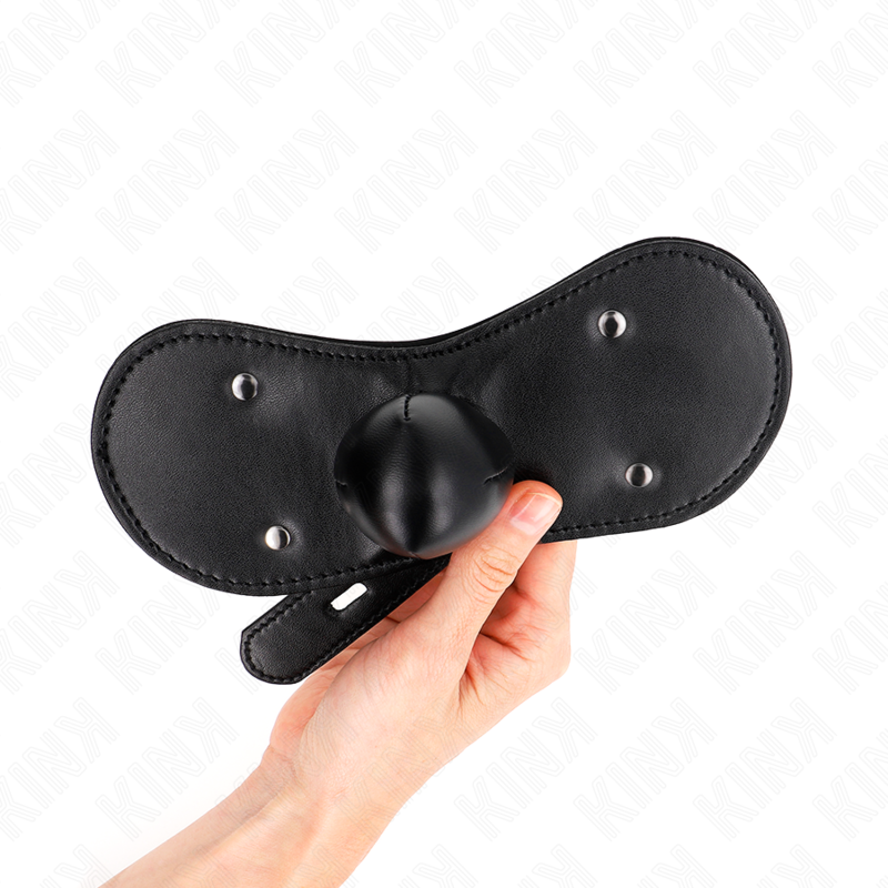 KINK - BALL GAG FACE MASK WITH LOCK ADJUSTABLE 42-60 CM