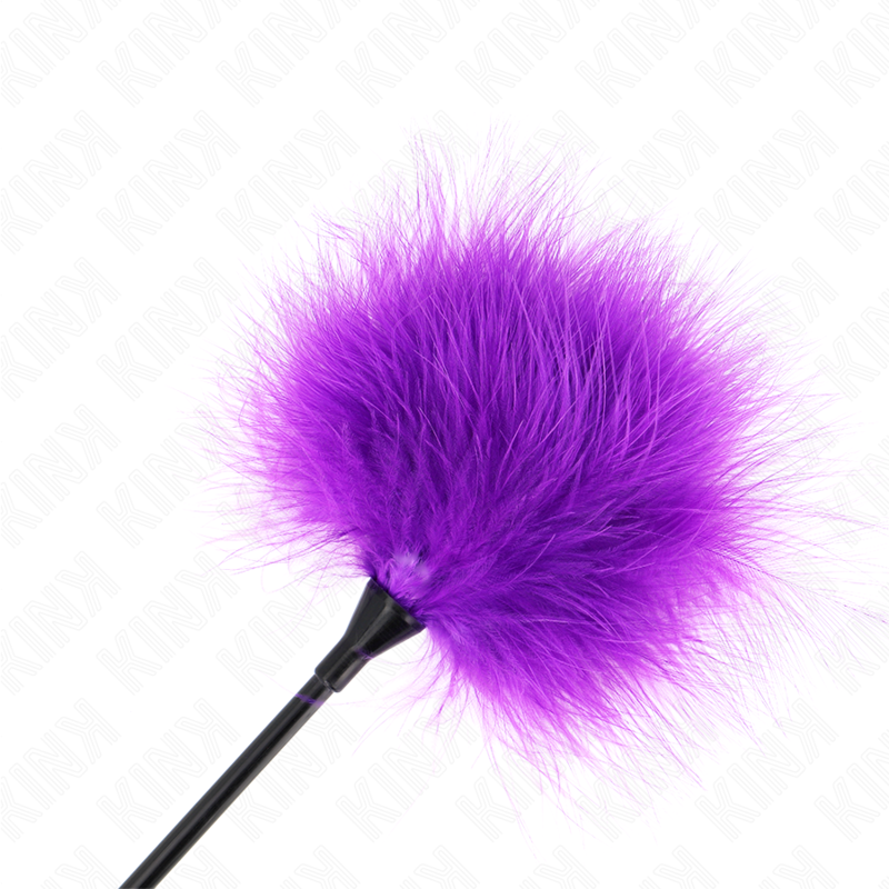 KINK - PURPLE TITTE FEATHERS FOR THE BONDAGE KIT 27 CM