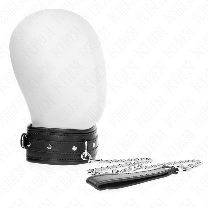 KINK - NECKLACE WITH SHINY BUCKLE BAND 65 CM 48.5 CM X 5.3 CM