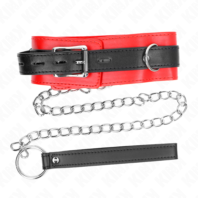 KINK - NECK BAND WITH BELT 65 CM WITH STRAP RED 54 X 4.5 CM