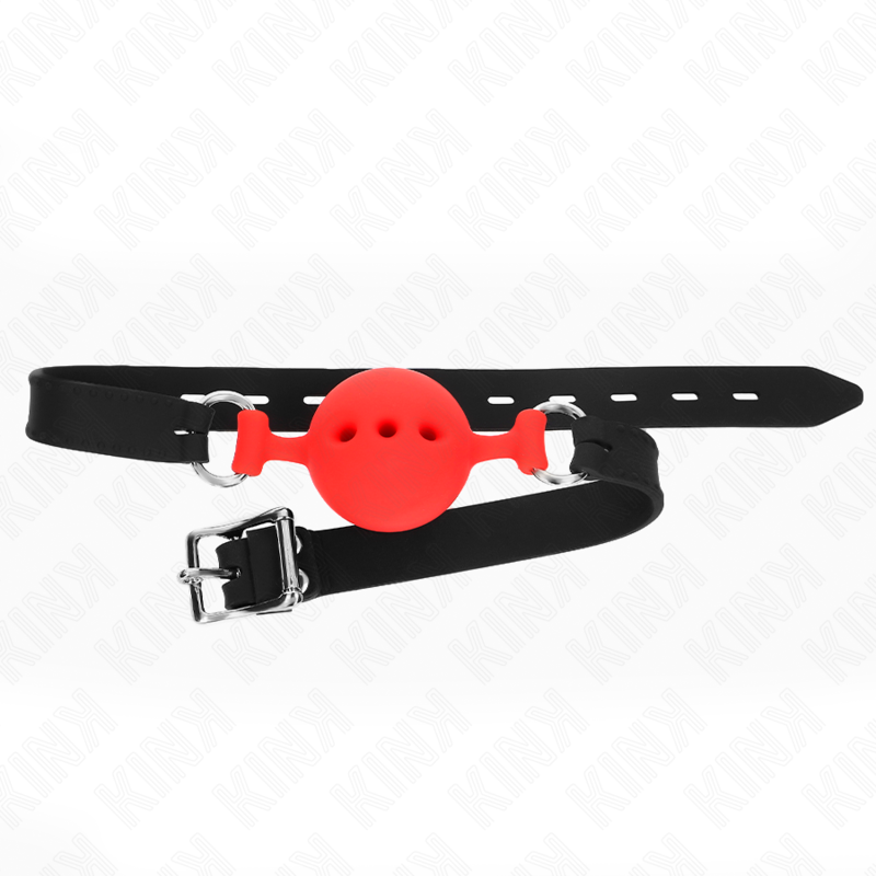 KINK - FULL SILICONE FLAPES 55 x 2 CM WITH 4.5 CM BALL SIZE M RED ADJUSTABLE 35-51 CM