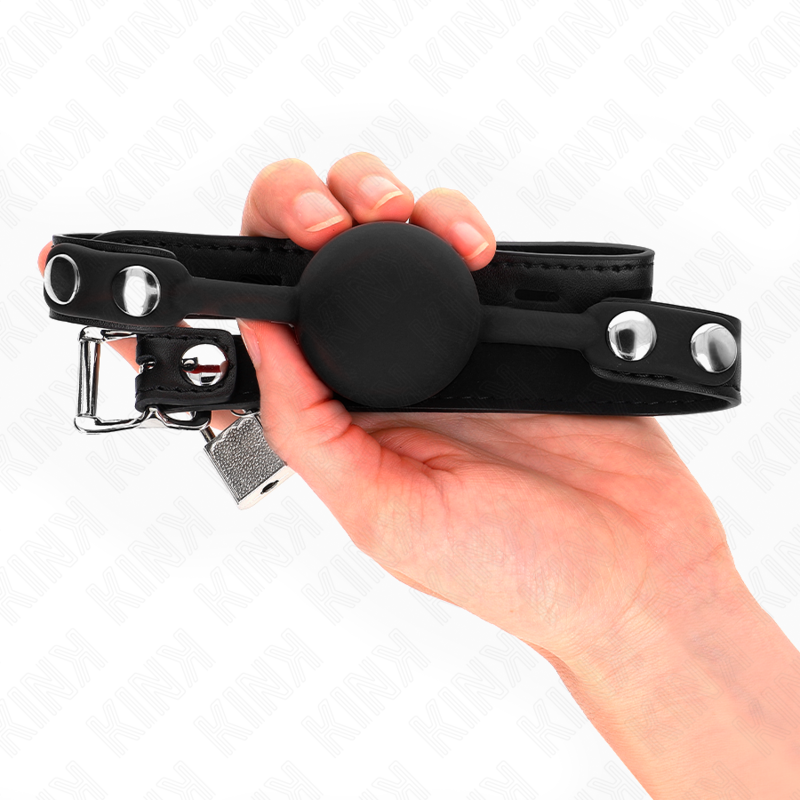 KINK - MODEL 1 SILICONE BALL 4 CM TOUGH WITH LOCK 60 x 2 CM