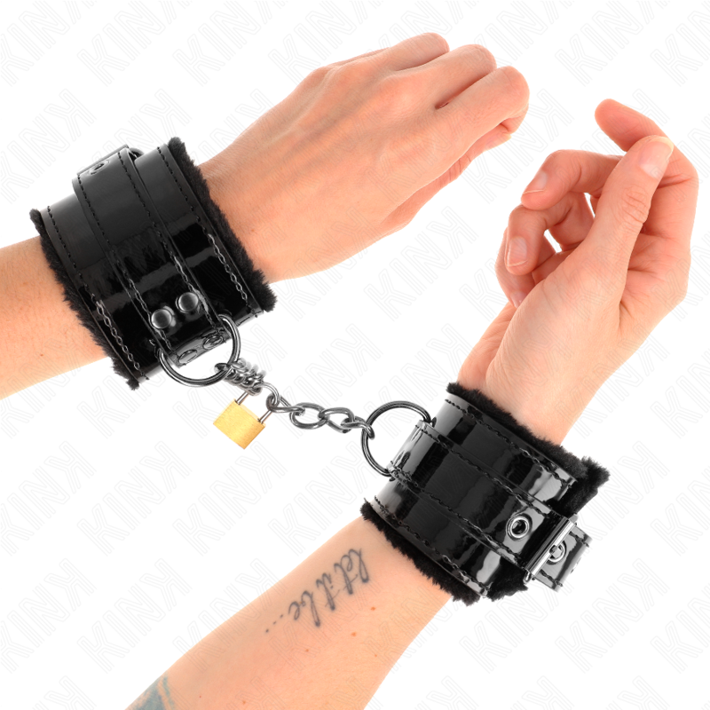 KINK - LIGHTWEIGHT WRIST RESTRAINTS WITH COPPER LOCK, ADJUSTABLE 17-29 CM X 5.5 CM