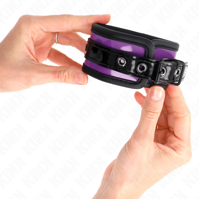 KINK - NEOPRENE WRIST RESTRAINTS LIGHT PURPLE ADJUSTABLE 21-28 CM X 5 CM