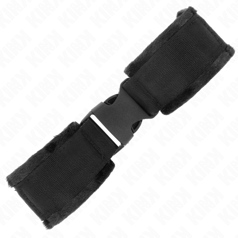 KINK - NYLON BIND HAND CLOSURES WITH VELCRO CLOSURE RED-BLACK MODEL 1 ADJUSTABLE 25-35 CM X 6 CM