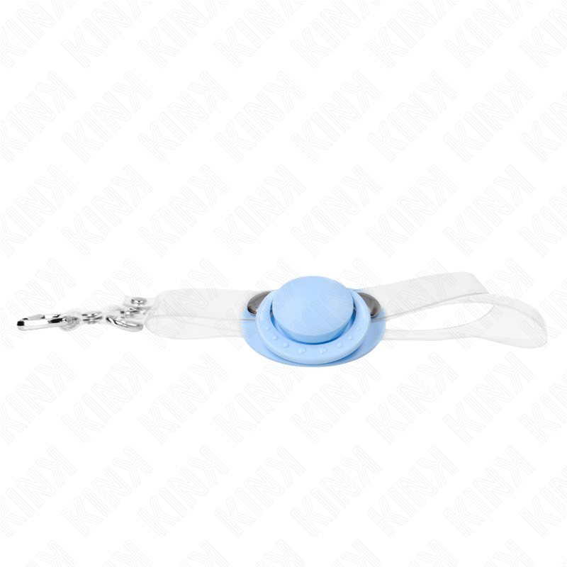 KINK - LIGHT BLUE PACIFIER-SHAPED FLUFF 5.5 x 4 CM ADJUSTABLE 43-60 CM