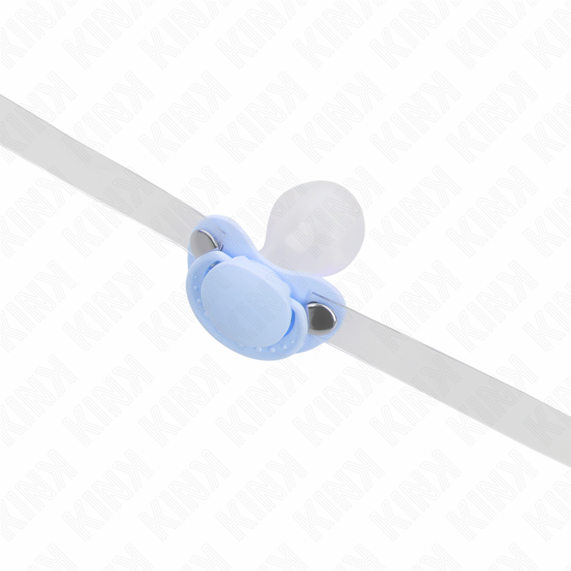 KINK - LIGHT BLUE PACIFIER-SHAPED FLUFF 5.5 x 4 CM ADJUSTABLE 43-60 CM