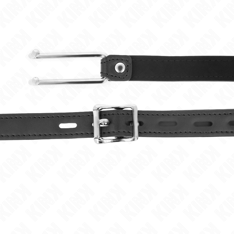 KINK - METAL HOOK TOUGH 11.5 CM WITH FAUX LEATHER STRAP ADJUSTABLE 39-58 CM X 2 CM