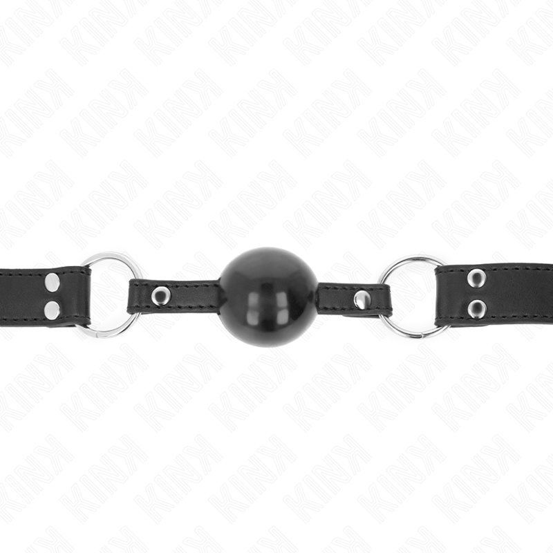 KINK - SOFT AND FIRM BALL HEAD 4 CM WITH FAUX LEATHER STRAP 62 x 2.5 CM ADJUSTABLE 42-58 CM