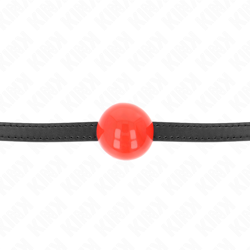 KINK - SINGLE RED FIXED BALL 4 CM GAG 65 x 1.5 CM