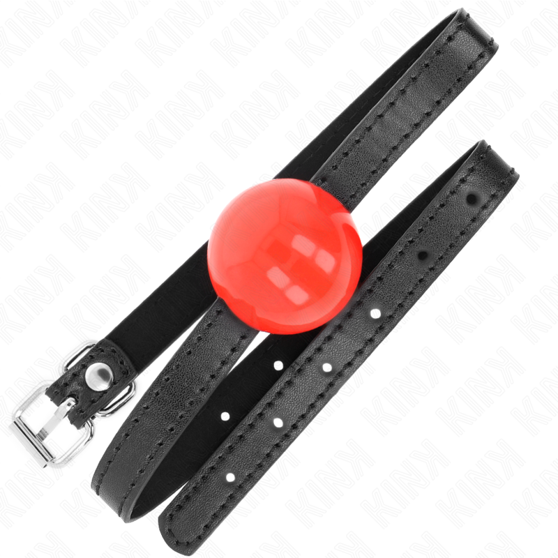 KINK - SINGLE RED FIXED BALL 4 CM GAG 65 x 1.5 CM