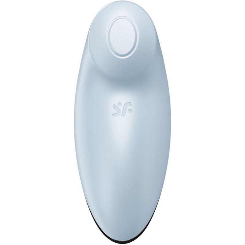 SATISFYER - TAP &amp; CLIMAX 2 VIBRATOR &amp; STIMULATOR BLUE