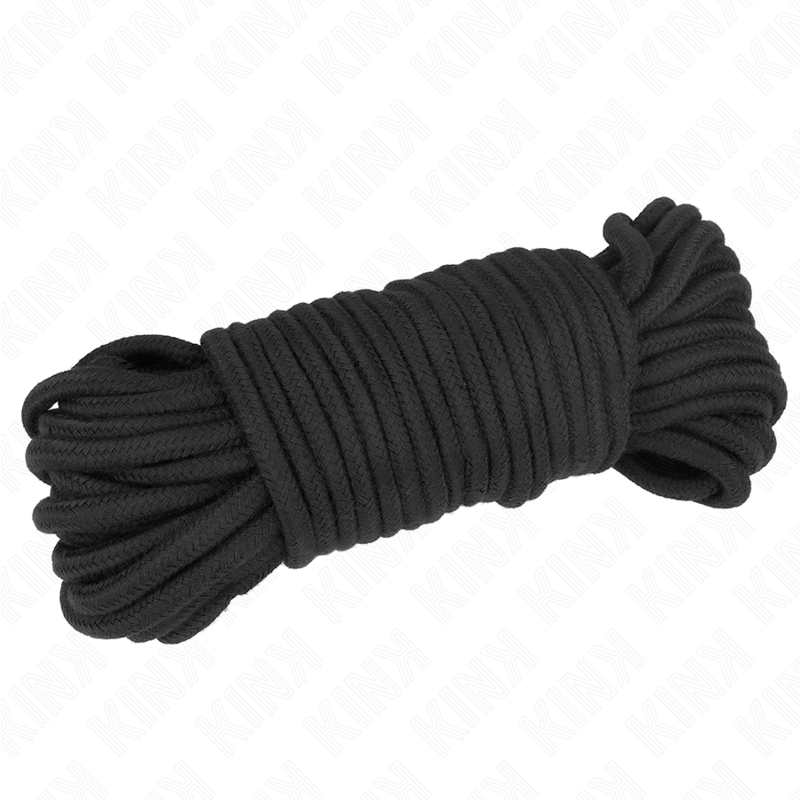 KINK - COTTON ROPE 20 METERS BLACK