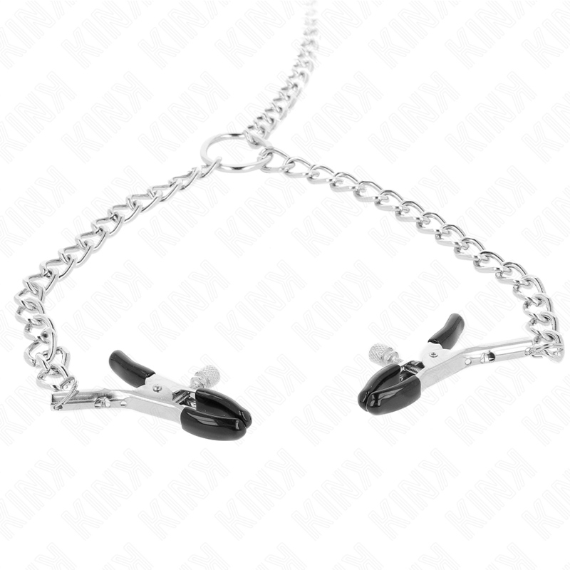 KINK - 4 CHAIN ​​NIPPLE CLIPS 32 CM WITH CHAINS 14 CM