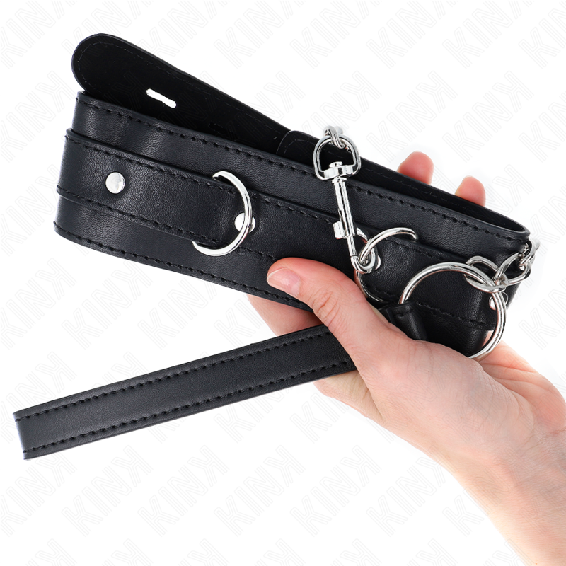 KINK - NECK BAND WITH BELT 65 CM WITH STRAP BLACK 54 X 4.5 CM