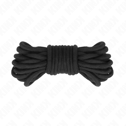 KINK - COTTON ROPE 5 METERS BLACK