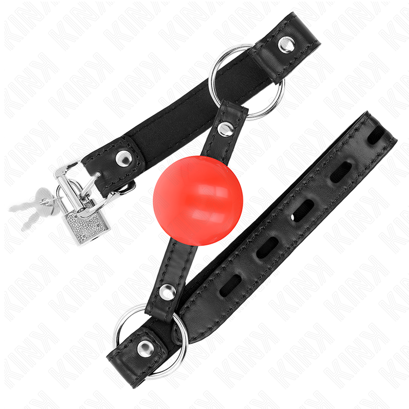 KINK - RED TPE BALL 4 CM GAGG 60 x 2 CM