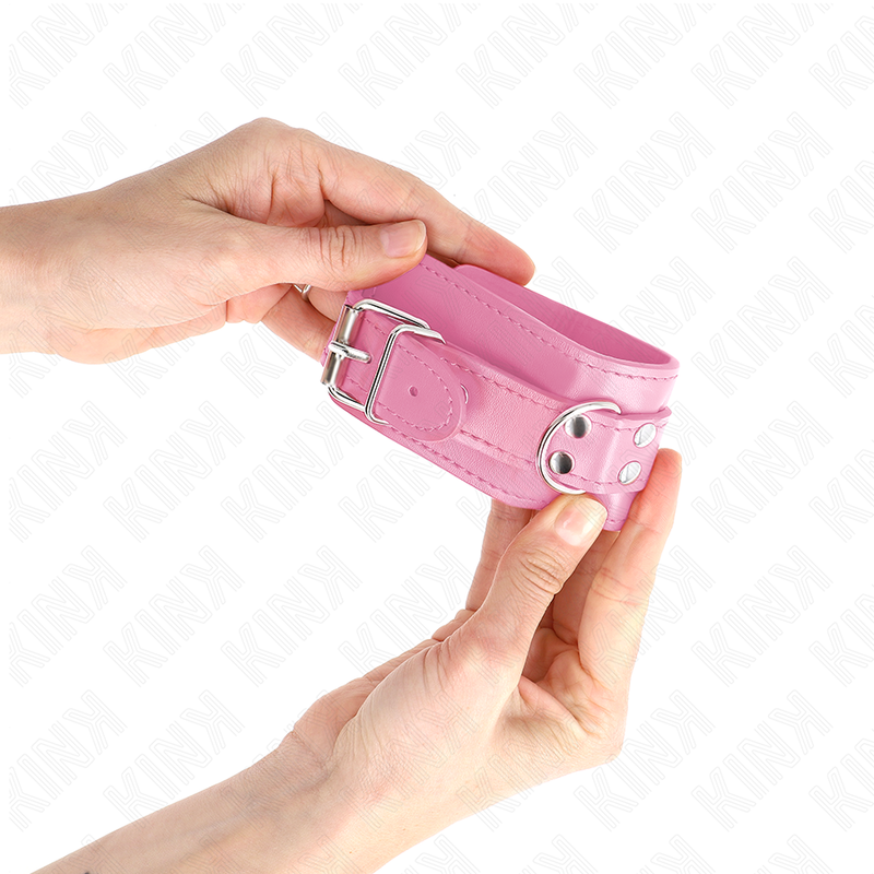 KINK - SIMPLE PINK WRIST RESTRAINTS ADJUSTABLE 20-23 CM X 5.5 CM