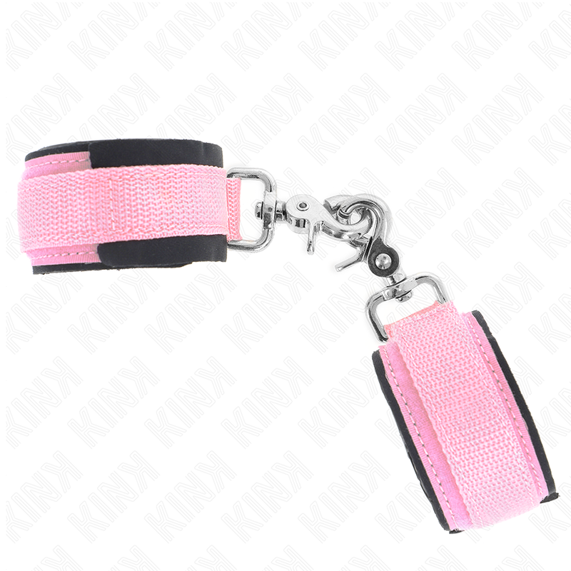 KINK - ADJUSTABLE NEOPRENE HAND RESTRAINTS PINK ADJUSTABLE 22-34 CM
