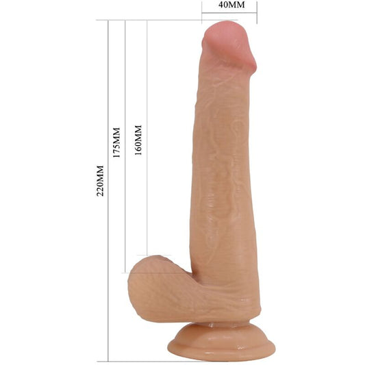 PRETTY LOVE - LARGE REALISTIC DILDO 22 CM MEAT