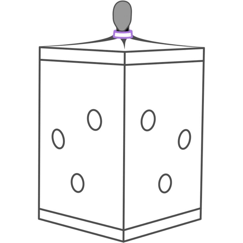 SECRET DOME - KINK CLUB CABIN SCANDALE LILA