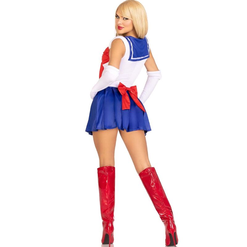 LEG AVENUE - SEXY SAILOR COSTUME MULTI-COLOR S