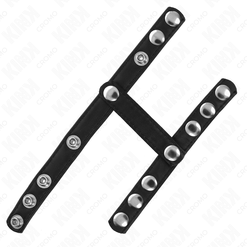 KINK - PENIS RING WITH 3 ADJUSTABLE BALL SPLITTER STRIPS