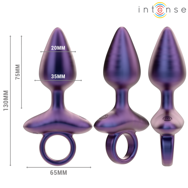 INTENSE - MICHAEL VIBRANT ANAL PLUG MODEL 2 REMOTE CONTROL