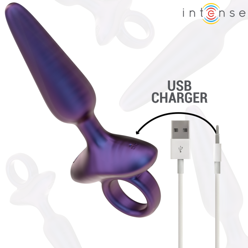 INTENSE - MARLON VIBRANT ANAL PLUG MODEL 4 WITH REMOTE CONTROL